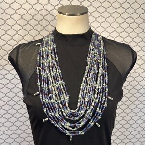 Elegant Multicolor Beaded Necklace